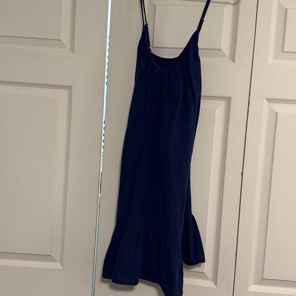 Vineyard Vines Deep Blue cover up
